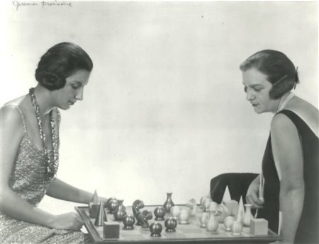 Man Ray (1890-1976)  - Untitled (chess game), anni 1940