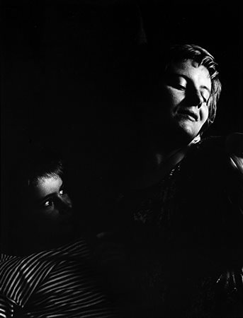 Stefano Robino (1922)  - Madre e figlio, anni 1950/1960