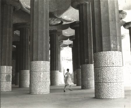 Carlo Cisventi (1929-1988)  - Barcellona, Park Guelle, anni 1950