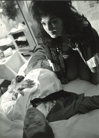 Tazio Secchiaroli (1925-1998)  - Marcello Mastroianni and Moira Orfei in "Casanova 70", 1965