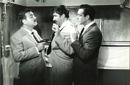 David Hurn (1934)  - Sean Connery and Pedro Armendariz in "007 From Russia with Love", 1963