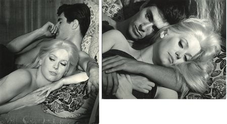 Pierluigi Praturlon (1924-1999)  - Sami Frey and Catherine Deneuve in "La Costanza della Ragione", 1964