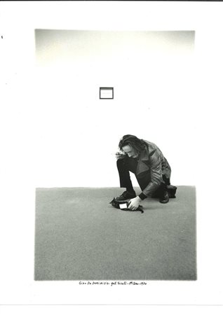 Enrico Cattaneo (1933-2019)  - Gino De Dominicis, Galleria Toselli, Milano, 1970