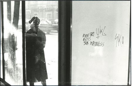 Rinaldo Prieri (1914-1999)  - Fermata d'autobus, 1982