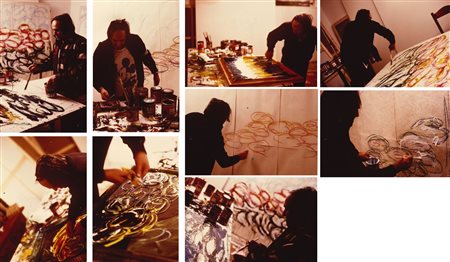 Patrizio Nesi (XX sec.)  - Schifano in Pittura, 1984