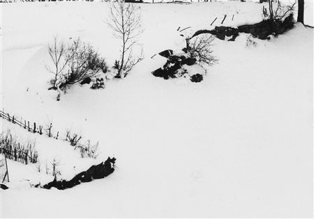 Abbas Gharib (1942)  - Untitled (Snow), 2012