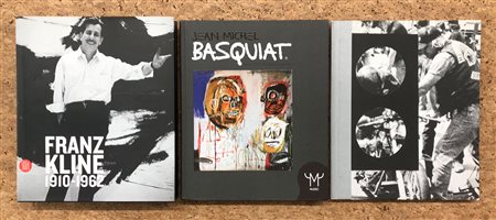 ARTISTI AMERICANI (KLINE, BASQUIAT, PARRINO) - Lotto unico di 3 cataloghi