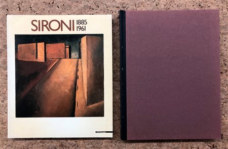 MARIO SIRONI E ANTONIO CORPORA - Lotto unico di 2 cataloghi