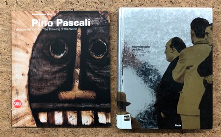 PINO PASCALI E MICHELANGELO PISTOLETTO - Lotto unico di 2 cataloghi