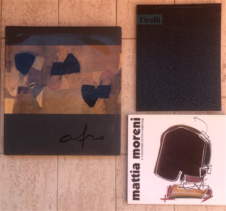 ARTE ITALIANA DEL DOPOGUERRA (AFRO, TIRELLI, MORENI) - Lotto unico di 3 cataloghi