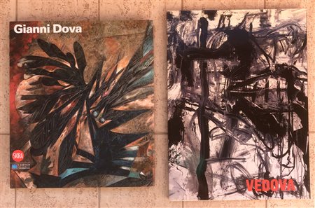GIANNI DOVA E EMILIO VEDOVA - Lotto unico 2 cataloghi