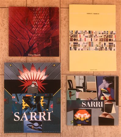 POP ART (SARRI, MASELLI, MAMBOR)  - Lotto unico di 4 cataloghi