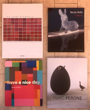 ARTE CONTEMPORANEA (GALIMBERTI, CASENTINI, BOLLA, PERONE)  - Lotto unico di 4 cataloghi