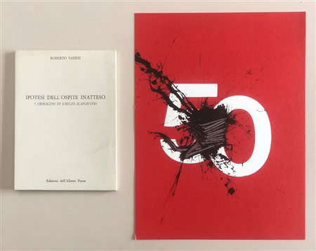 EMILIO SCANAVINO - Lotto unico di 2 documenti