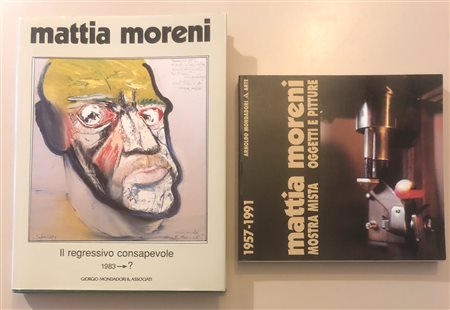 MATTIA MORENI - Lotto unico di 2 cataloghi