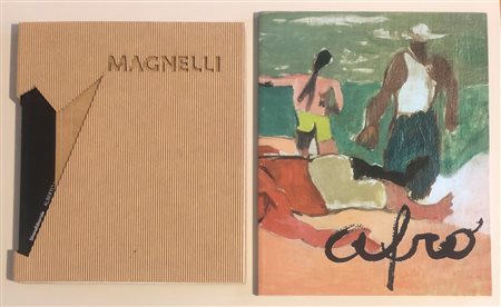 ANGELO MAGNELLI E AFRO BASALDELLA - Lotto unico di 2 cataloghi