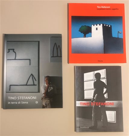 TINO STEFANONI - Lotto unico di 3 cataloghi