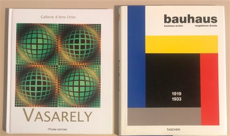 VICTOR VASARELY E BAUHAUS - Lotto unico di 2 cataloghi