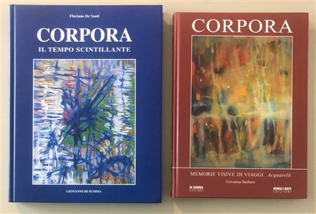 ANTONIO CORPORA - Lotto unico di 2 cataloghi