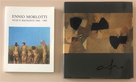 AFRO BASALDELLA E ENNIO MORLOTTI - Lotto unico di 2 cataloghi
