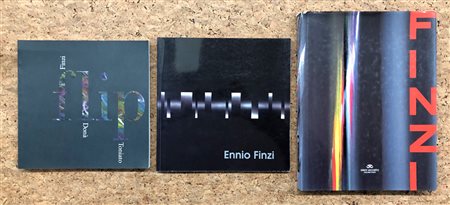 ENNIO FINZI - Lotto unico di 3 cataloghi