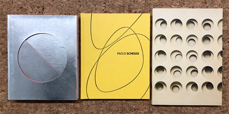 PAOLO SCHEGGI - Lotto unico di 3 cataloghi