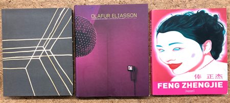 ARTISTI CONTEMPORANEI INTERNAZIONALI (ZENGJIE, ELIASSON, GORMLEY) - Lotto unico di 3 cataloghi