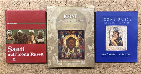 ICONE RUSSE - Lotto unico di 3 cataloghi