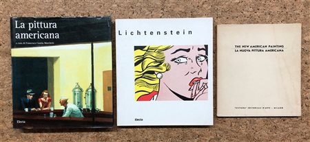 PITTURA AMERICANA - Lotto unico di 3 cataloghi