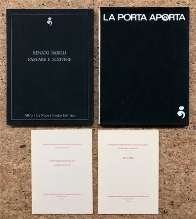 POESIA VISIVA - Lotto unico di 4 cataloghi