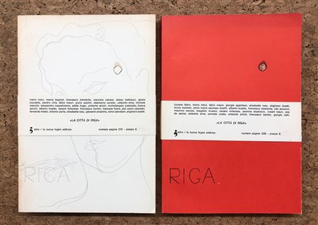LA CITTA' DI RIGA - PERIODICO QUADRIMESTRALE D'ARTE
Lotto unico di 2 cataloghi