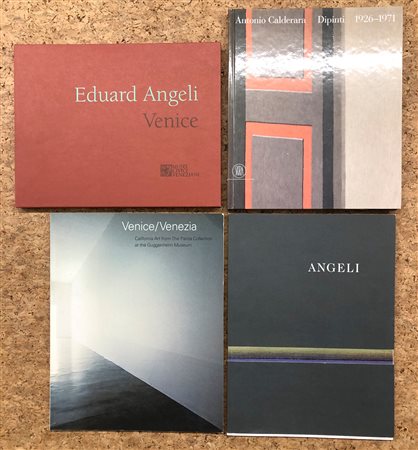 ARTE DEL DOPOGUERRA (CALDERARA, ANGELI, COLLEZIONE PANZA) - Lotto unico di 4 cataloghi