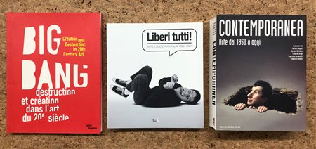 ARTE CONTEMPORANEA - Lotto unico di 3 cataloghi