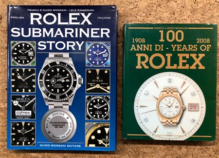 ROLEX - Lotto unico di 2 cataloghi