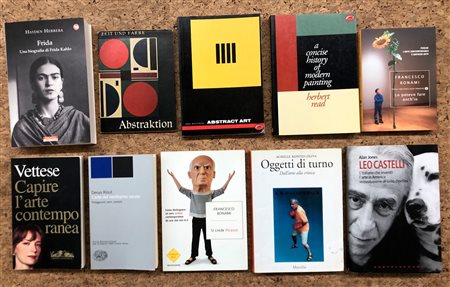 ARTE DEL XX SECOLO - Lotto unico di 10 saggi illustrati