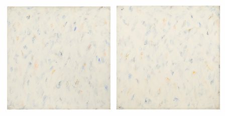 BERGHUIS JAAP Small Paintings 1976 acrilico su tela cm 70 x 140 (70 x 70...