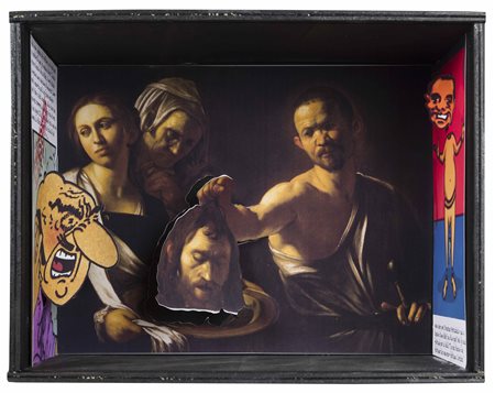 ARIAS-MISSON ALAIN Theatre Box 2011 tecnica mista dentro scatola di legno cm...