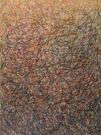 VINCENZO BALSAMO Nebulosa olio su tela firmato nel retro e datato 77...