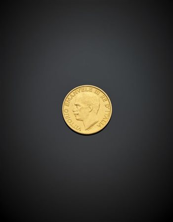 REGNO D'ITALIA
Vittorio Emanuele III (1900-1946)
20 lire "Fascetto" 1923 oro. G