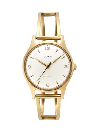 DOXA
Orologio da polso da uomo in oro 18K con bracciale "tropical" in oro rosa