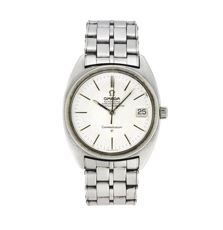 OMEGA CONSTELLATION
Orologio da polso da uomo in acciaio
Anni '70
Quadrante, mo