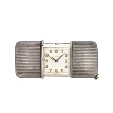 EBERHARD MOVADO ERMETO
Orologio da tasca argento
Epoca prima metà secolo XX
Qua