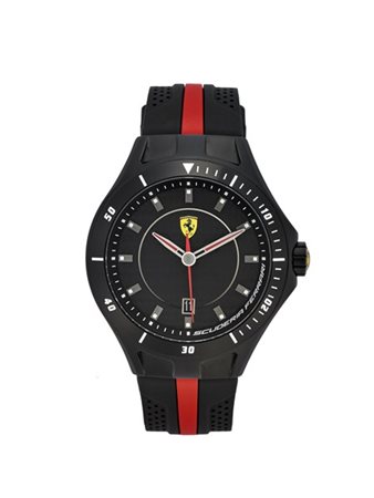 FERRARI 
Orologio da polso da uomo in acciaio e materiale plastico
Epoca recent