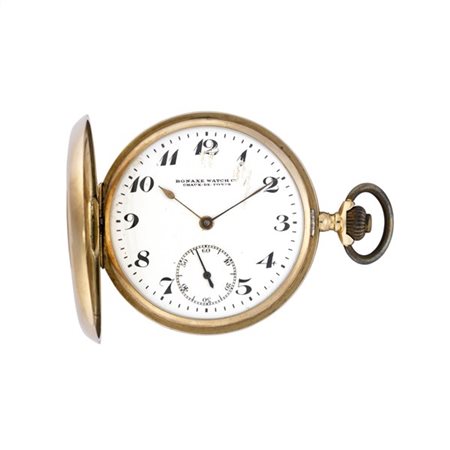 BONAXE WATCH 
Orologio da tasca in oro 12K, savonnette
Epoca inizio secolo XX
Q