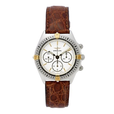 BREITLING
Orologio da polso da uomo in acciaio
Anni '90
Quadrante, movimento e