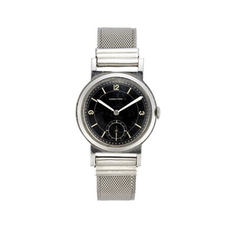 LONGINES
Orologio da polso da uomo in metallo
Anni '40/'50
Quadrante, movimento