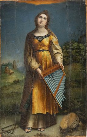 Santa Cecilia, copia da Raffaello