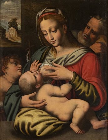 Sacra Famiglia con San Giovannino