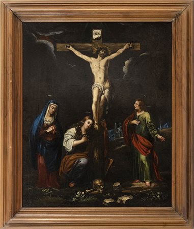 Crocifissione con la Vergine, Maddalena e Giovanni Evangelista
