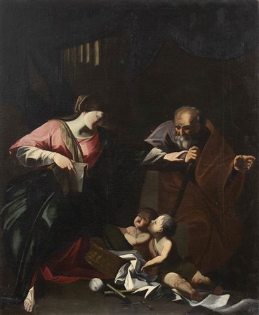 Sacra Famiglia con San Giovannino